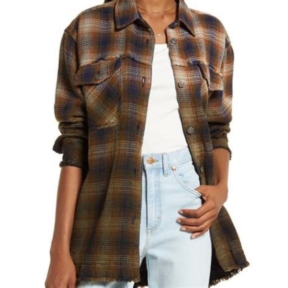 We The Free Tops - Free People Anneli Shirt‎ Jacket - Medium